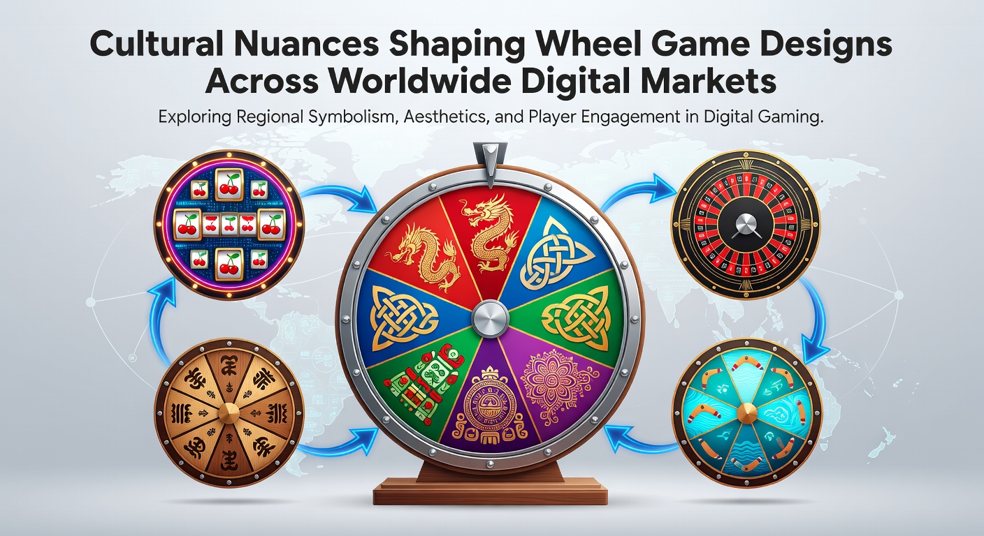 Global wheel game interfaces displaying regional cultural adaptations in digital roulette platforms