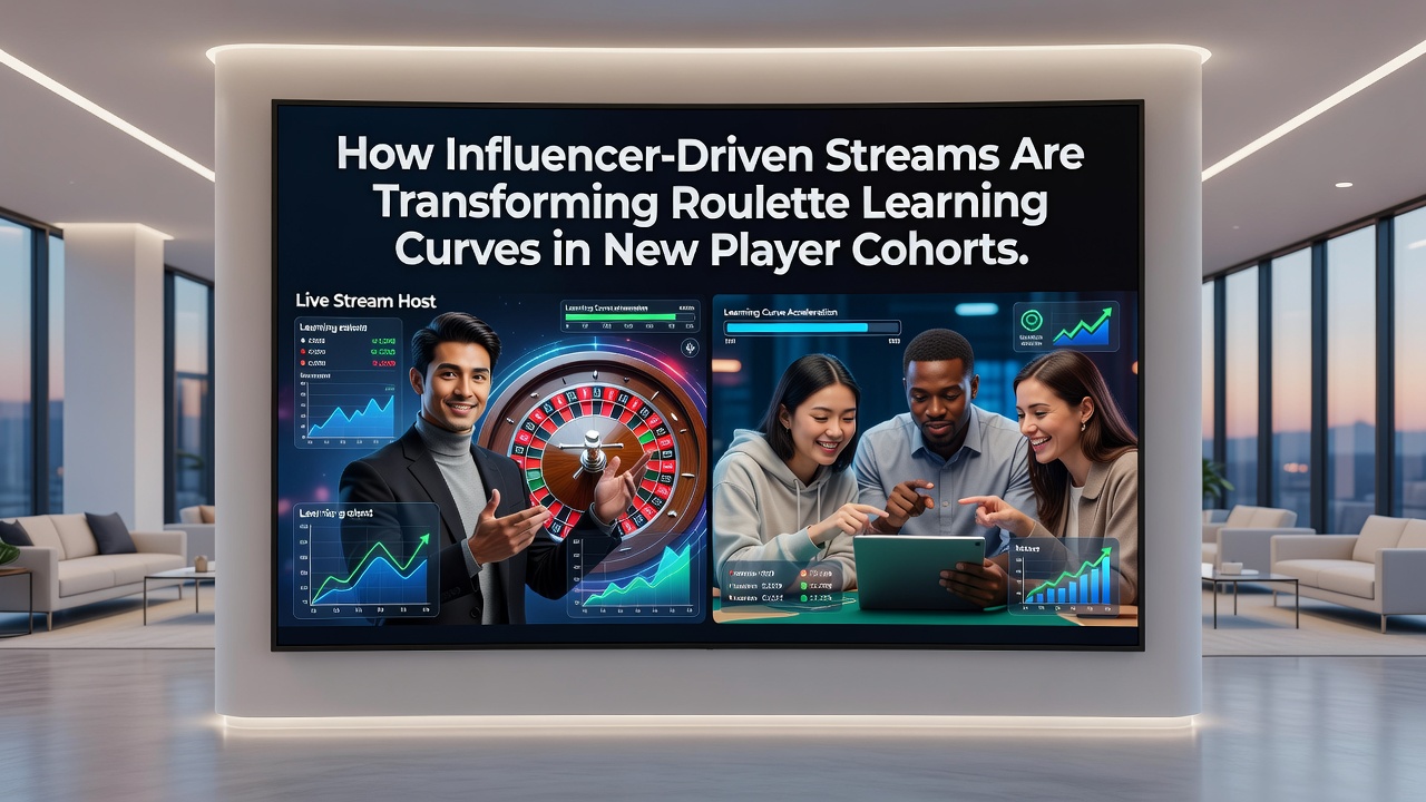 Influencer hosting a live roulette stream with real-time chat interaction and wheel visuals