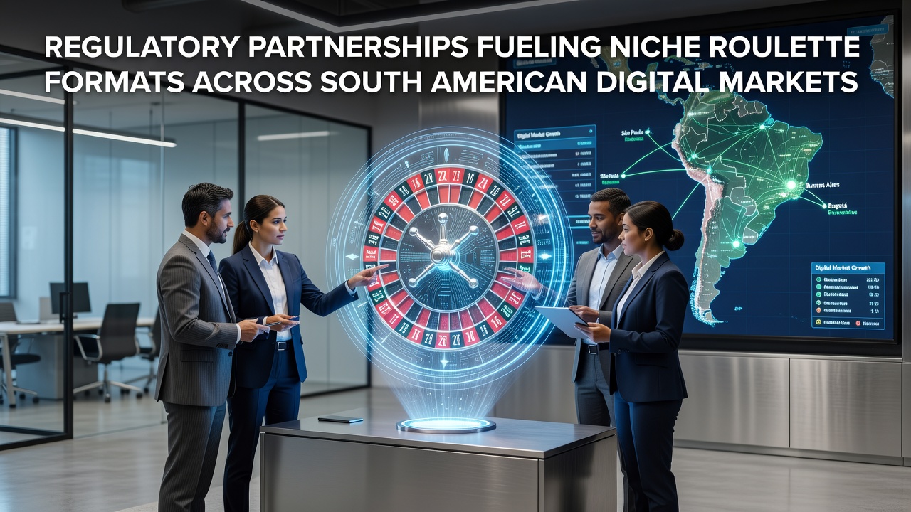 Regulatory partnerships shaping niche roulette formats in South American digital markets